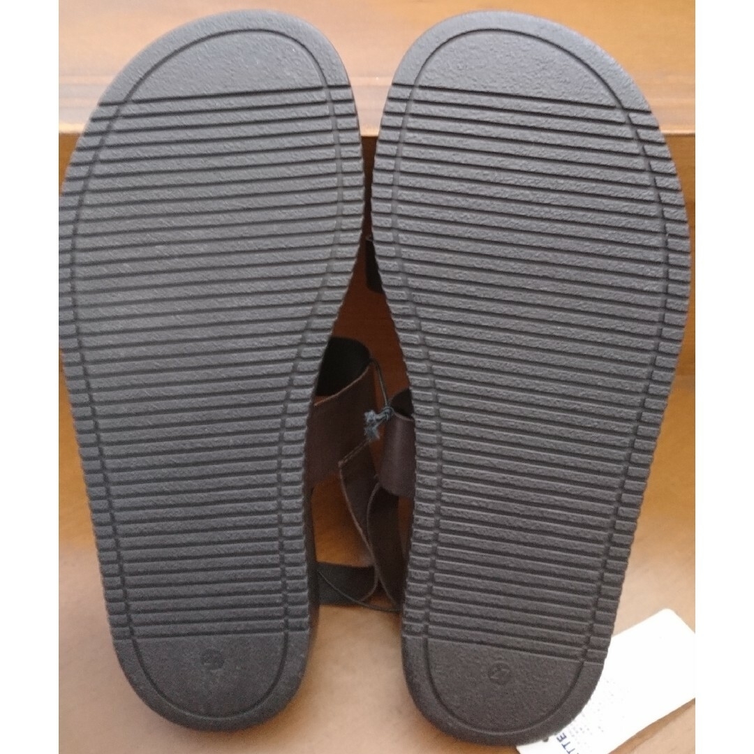 GU(ジーユー)のGU リアルレザー ストラップ サンダル メンズの靴/シューズ(サンダル)の商品写真