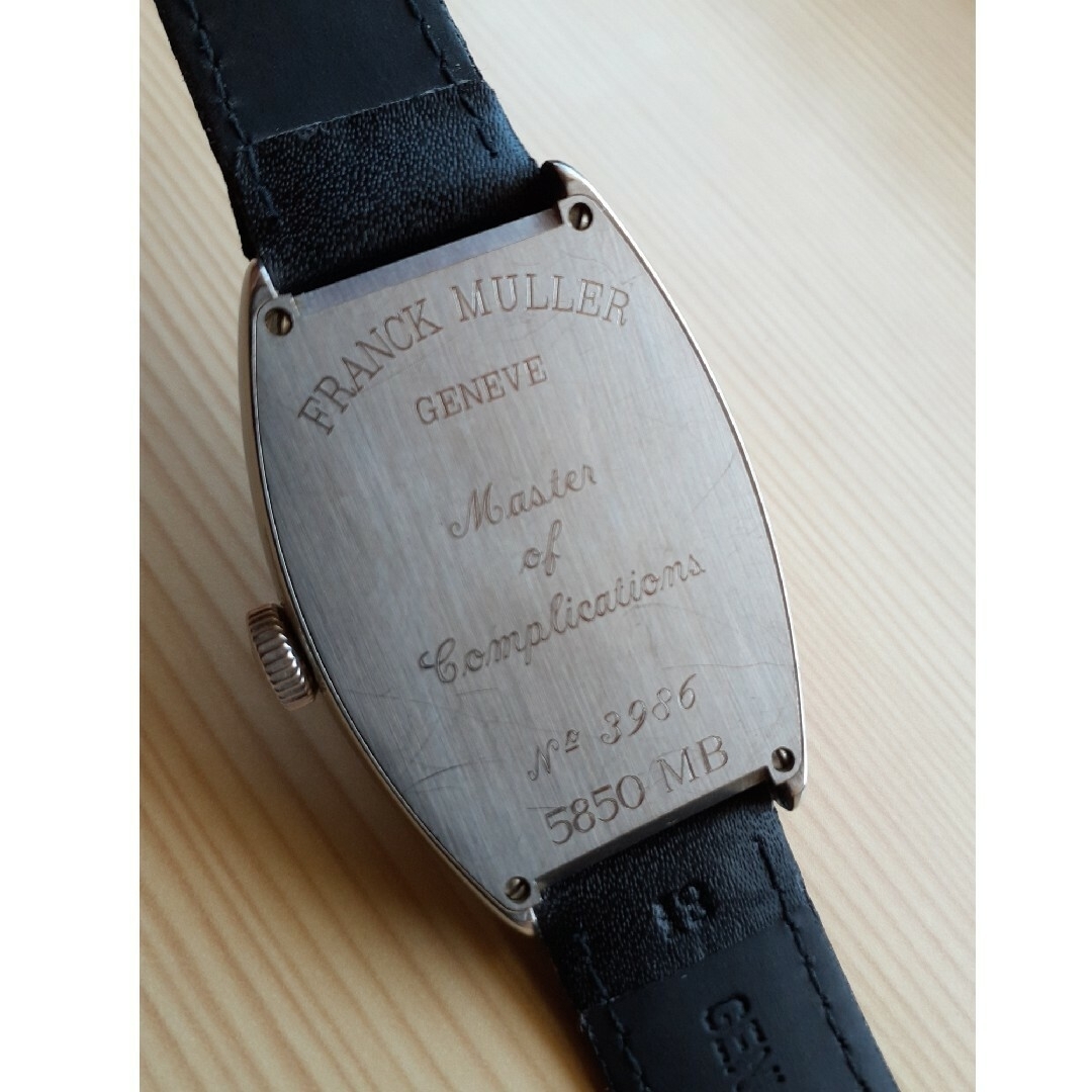 FRANCK MULLER(フランクミュラー)のフランクミュラー トノウ・カーベックス マスターバンカー メンズの時計(腕時計(アナログ))の商品写真