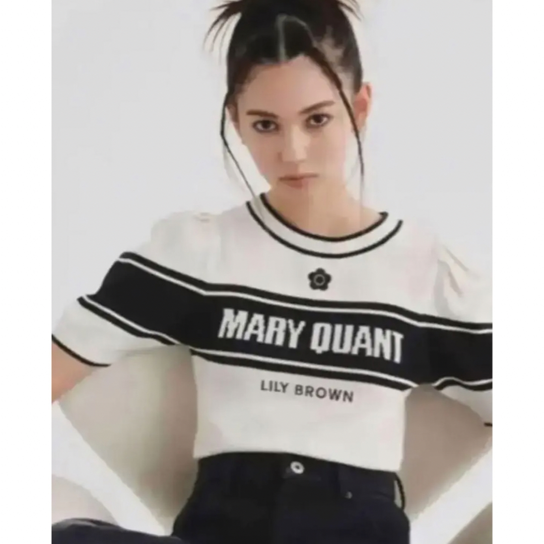 MARY QUANT - リリーブラウン LILY BROWN×MARY QUANT ニットプルオーバーの通販 by tossyx's ...