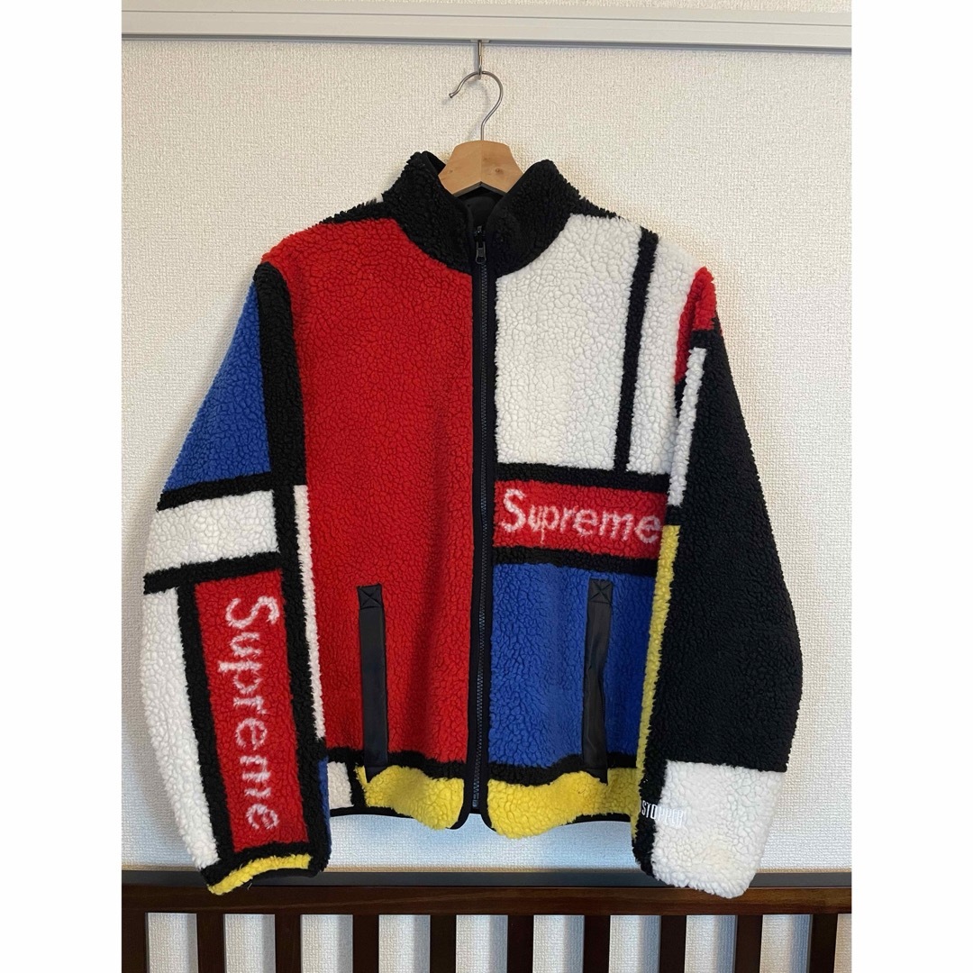 Supreme Reversible Colorblocked Fleece S