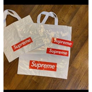 Supreme ショッパー2種 ステッカー2枚付き(その他)