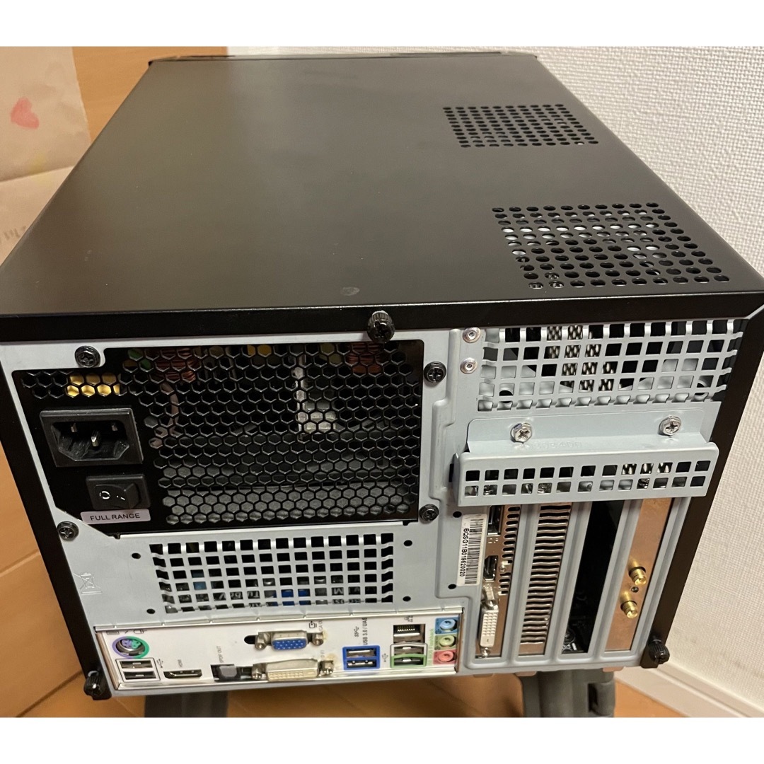 Core i7 3770 + Radeon RX550 自作PC-