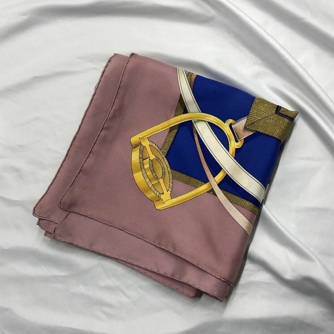 最新最全の HERMES エルメス カレ90 スカーフ バンダナ シルク