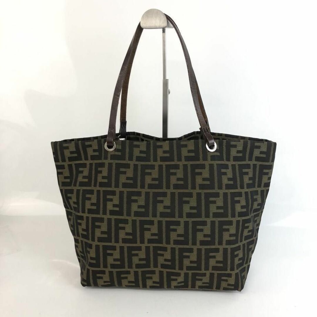 FENDI フェンディ ヴィンテージ ズッカ柄 トートバック横幅約35cm