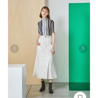 マルチ　ストライプニット　サマーニット　新品　北川景子さん着用