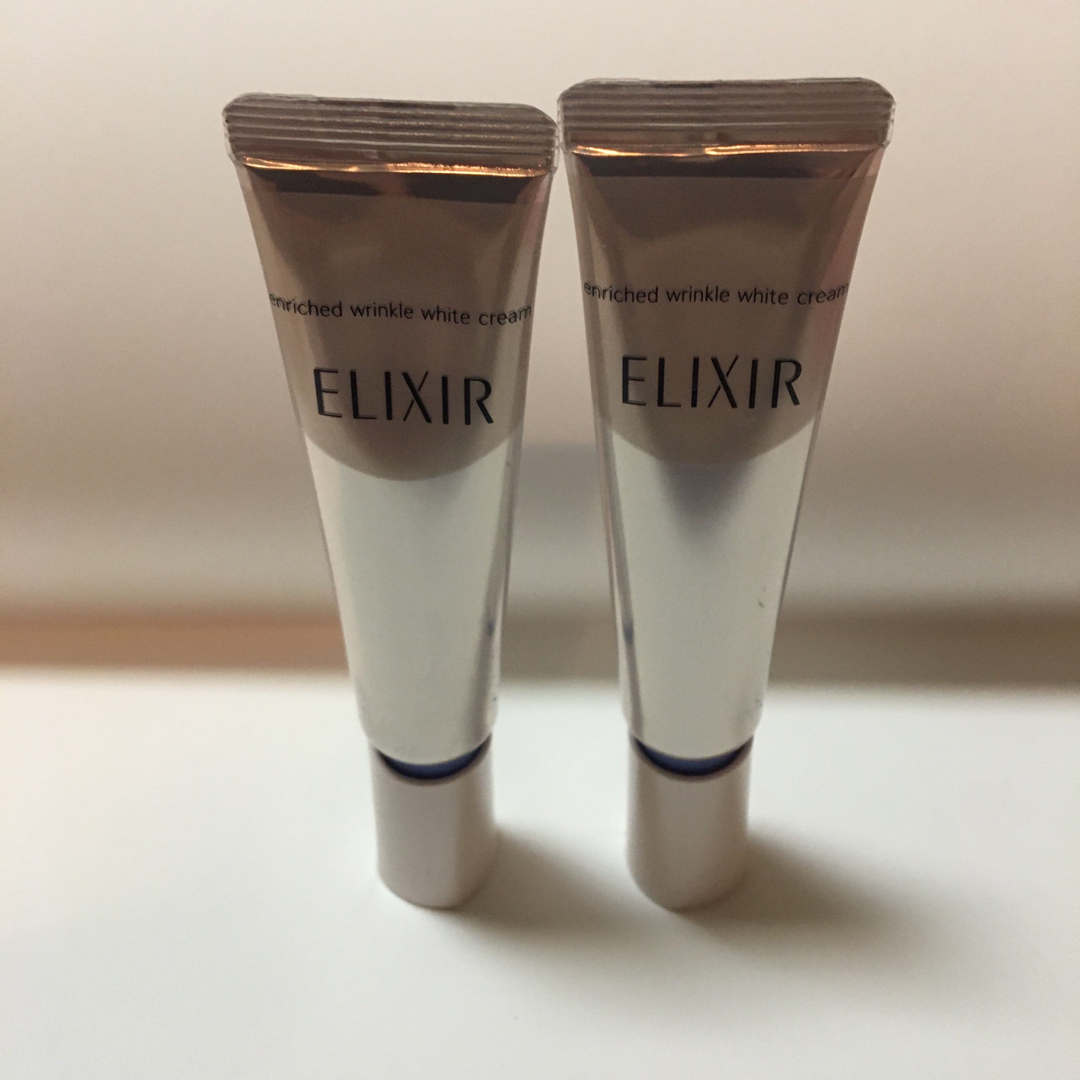 ELIXIR(エリクシール)のエリクシール　ホワイト　エンリッチドリンクルホワイトクリームS 2個セット コスメ/美容のスキンケア/基礎化粧品(美容液)の商品写真