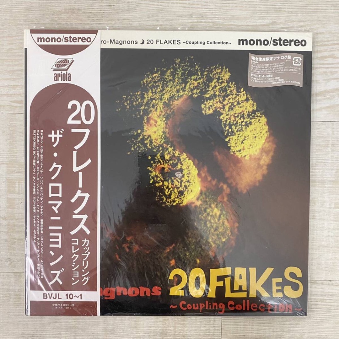 アナログ レコード 12インチ 2枚組 ザ・クロマニヨンズ 20 FLAKES