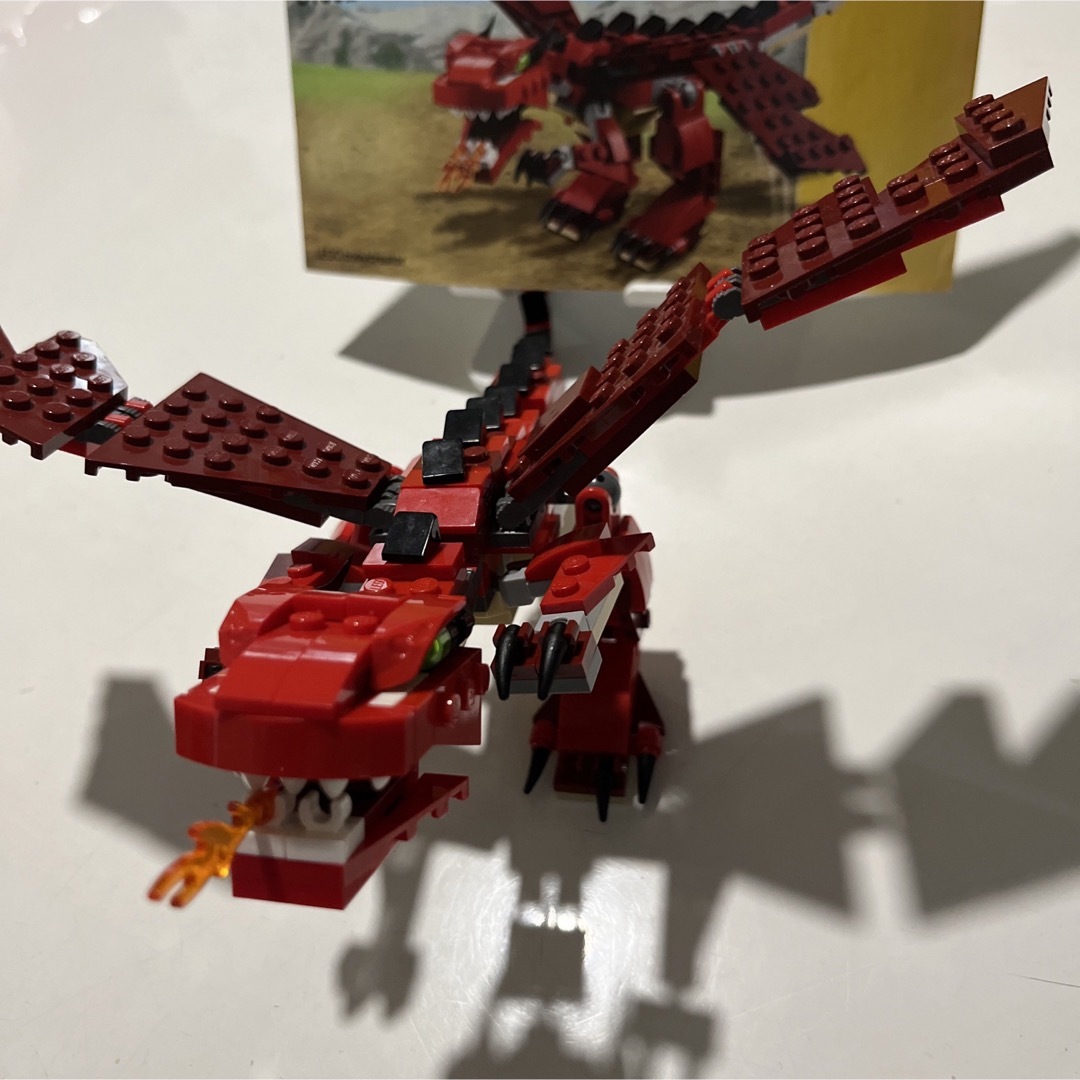 Lego(レゴ)のレゴ 31062 クリエーター　ドラゴン エンタメ/ホビーのおもちゃ/ぬいぐるみ(模型/プラモデル)の商品写真