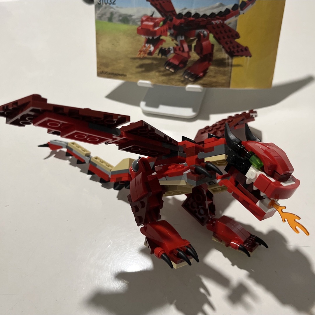 Lego(レゴ)のレゴ 31062 クリエーター　ドラゴン エンタメ/ホビーのおもちゃ/ぬいぐるみ(模型/プラモデル)の商品写真