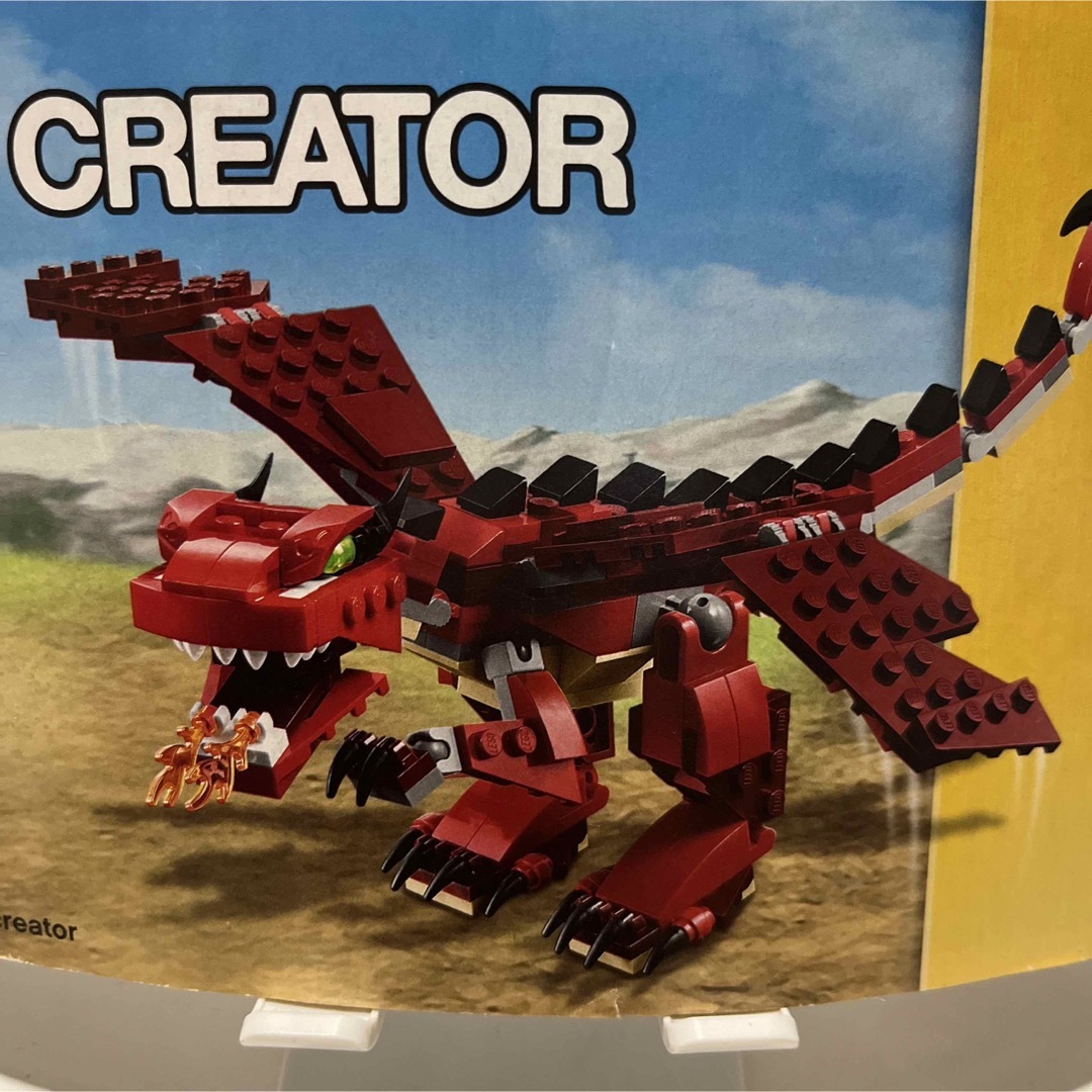 Lego(レゴ)のレゴ 31062 クリエーター　ドラゴン エンタメ/ホビーのおもちゃ/ぬいぐるみ(模型/プラモデル)の商品写真