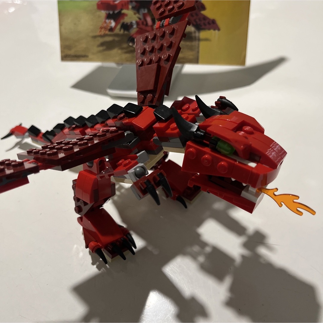 Lego(レゴ)のレゴ 31062 クリエーター　ドラゴン エンタメ/ホビーのおもちゃ/ぬいぐるみ(模型/プラモデル)の商品写真