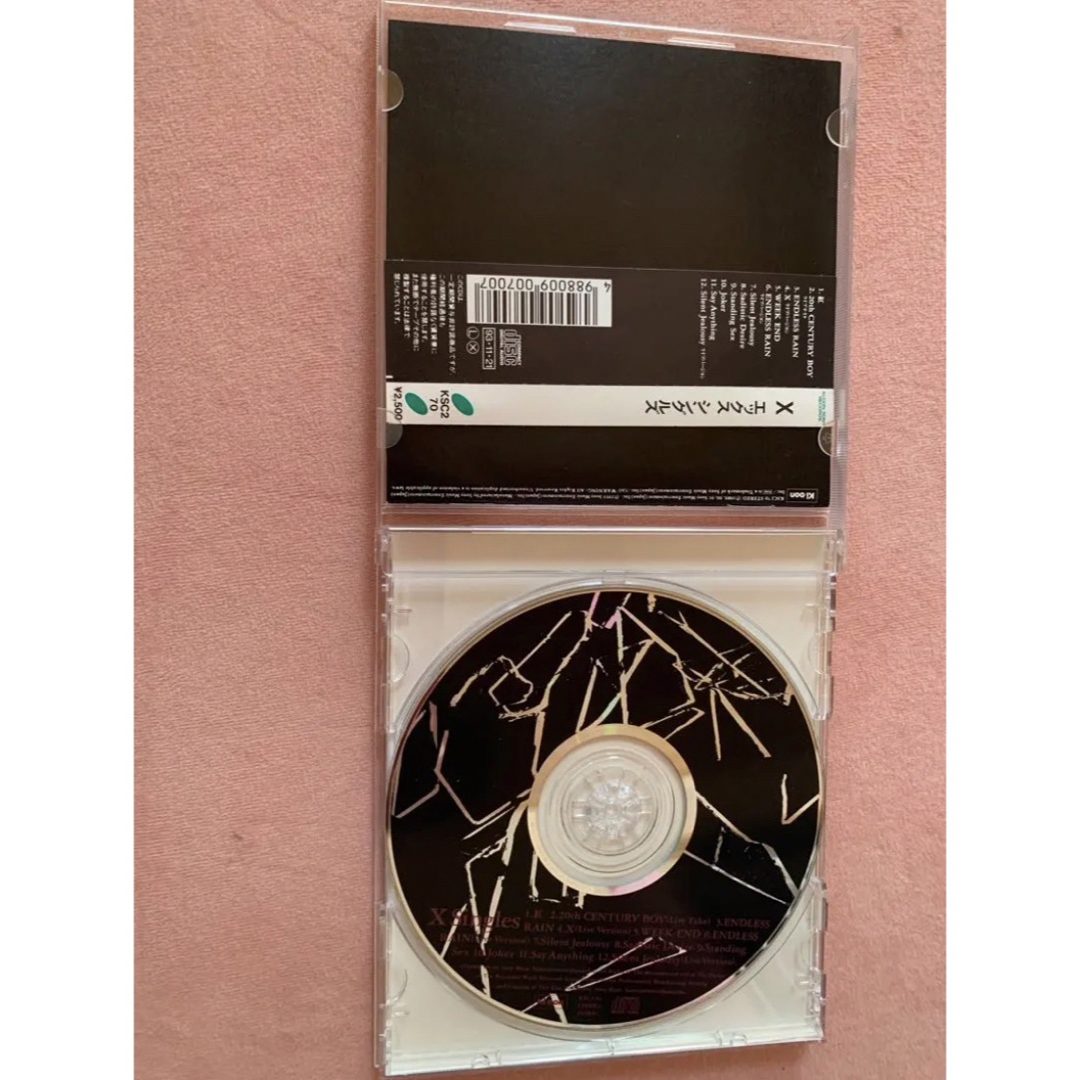 X JAPAN エックス・シングルズ　CD エンタメ/ホビーのCD(ポップス/ロック(邦楽))の商品写真