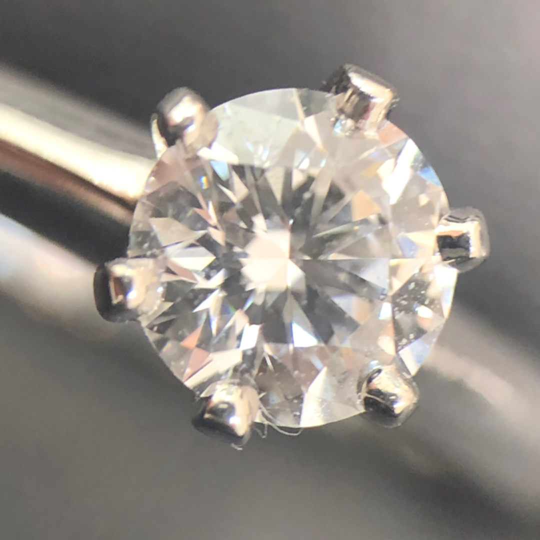 ◇ティファニー◇ソリティア 0.33ct PT950 ダイヤ リング ブランド