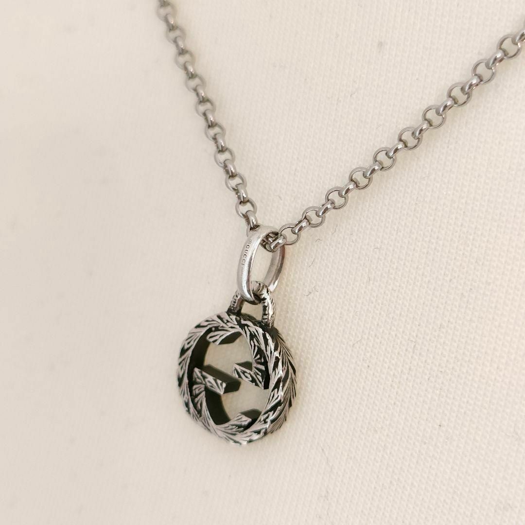 美品☆GUCCI インターロッキングG ネックレス 箱、保存袋付き-