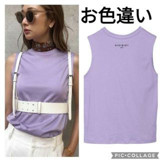 アメリヴィンテージ(Ameri VINTAGE)の美品★日本製★AMERI★PASS CODE SMOOTH TANK7,040円(Tシャツ(半袖/袖なし))