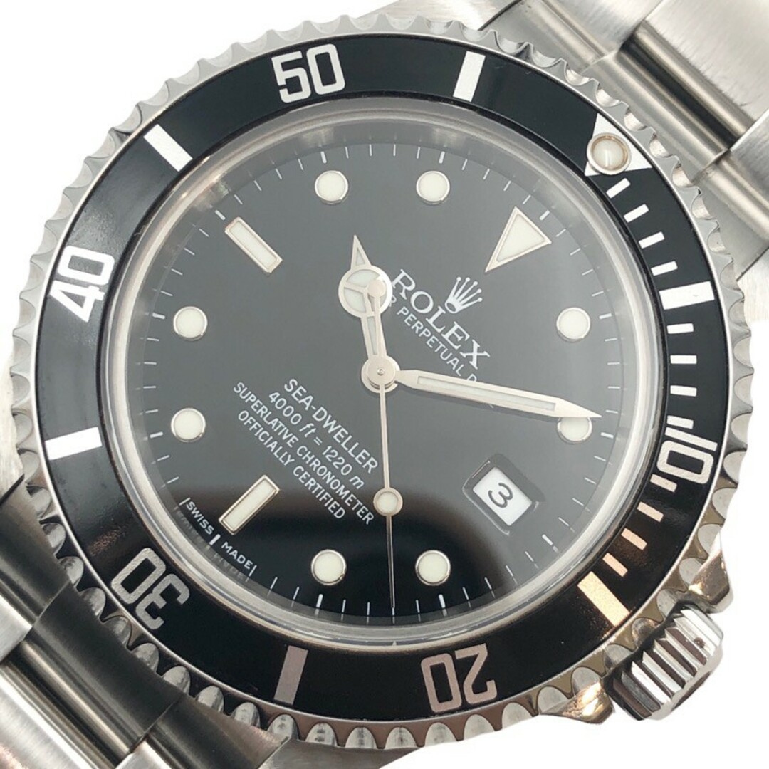 　ロレックス ROLEX シードゥエラー 16600 ステンレススチール メンズ 腕時計