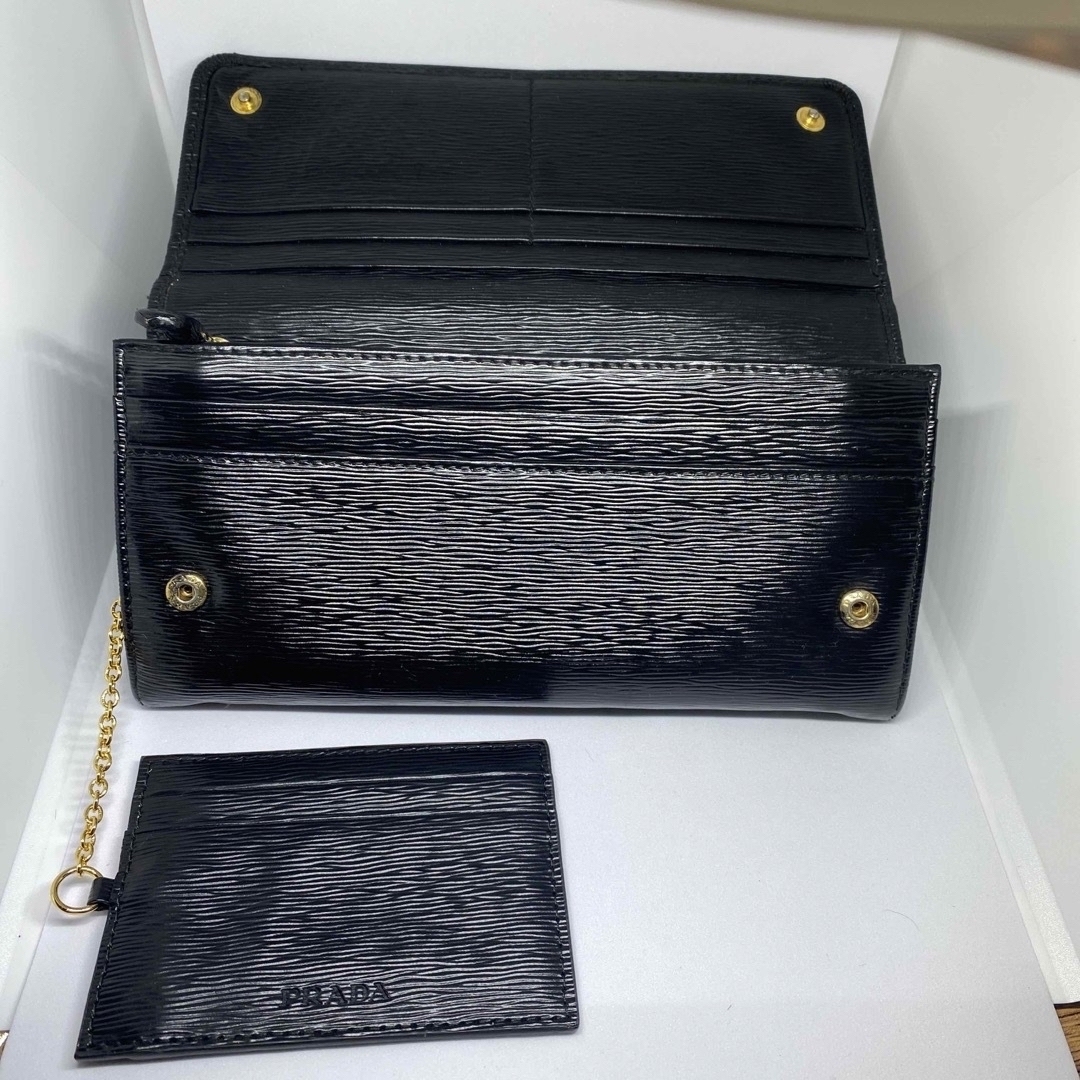 PRADA - プラダ 長財布 サフィアーノ パスケース付き PRADAの通販 by