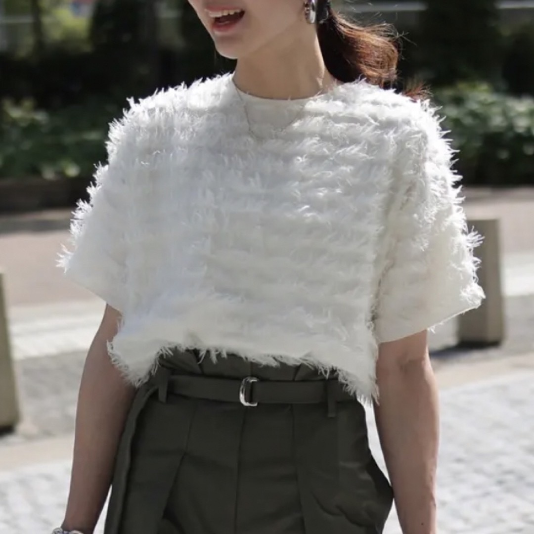 GYPSOPHILA - 完売品 Gypsohila Feather Tee フェザーT ホワイト 美品