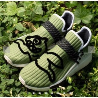 ビリオネアボーイズクラブ(BBC)のBBC x adidas NMD HU Running Dog Green(スニーカー)