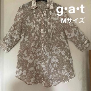 g•a•t ⭐︎ロングシャツ⭐︎美品⭐︎M(シャツ/ブラウス(長袖/七分))