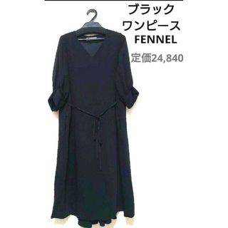 新品 スコットクラブ FENNEL ロングワンピース プリーツ