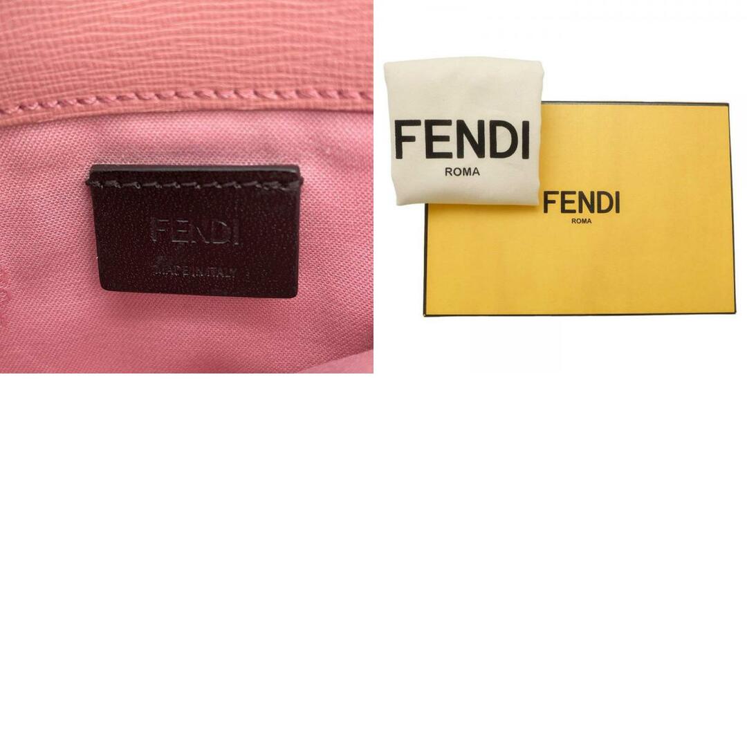 フェンディ チェーンウォレット フェイス 8M0346 FENDI 財布 バッグ ショルダーバッグ ポシェット 白