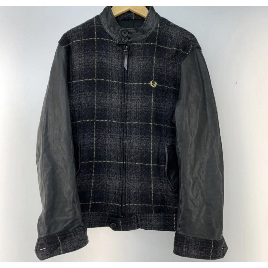 FRED PERRY Moon Tweed Harrington Jacket