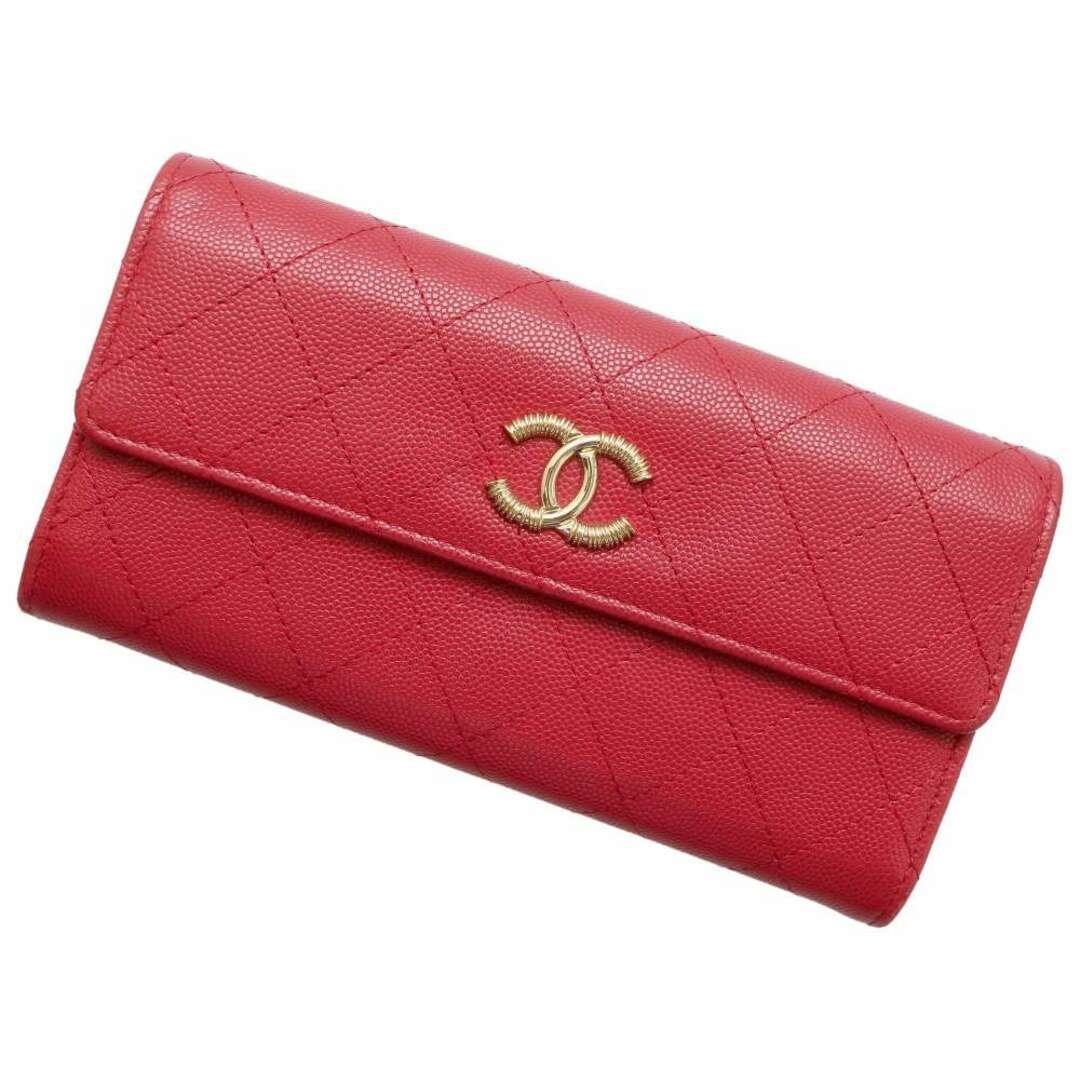 ✨美品✨CHANEL　長財布　ピンク　ココマーク