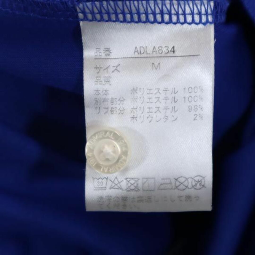 アドミラルゴルフ 半袖 ポロシャツ ゴルフウェア M ネイビー系 Admiral
