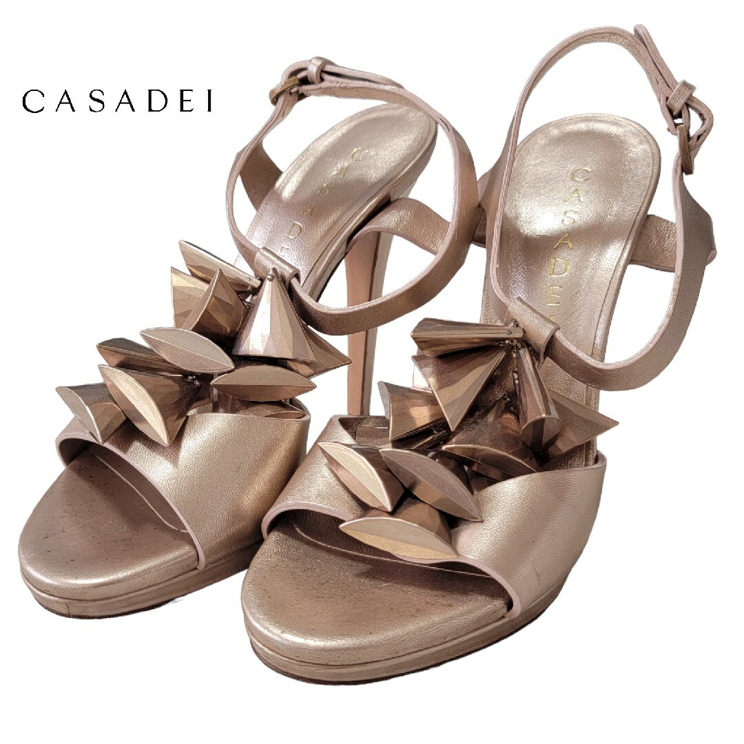 CASADEI カサデイ レザー ハイヒールパンプス