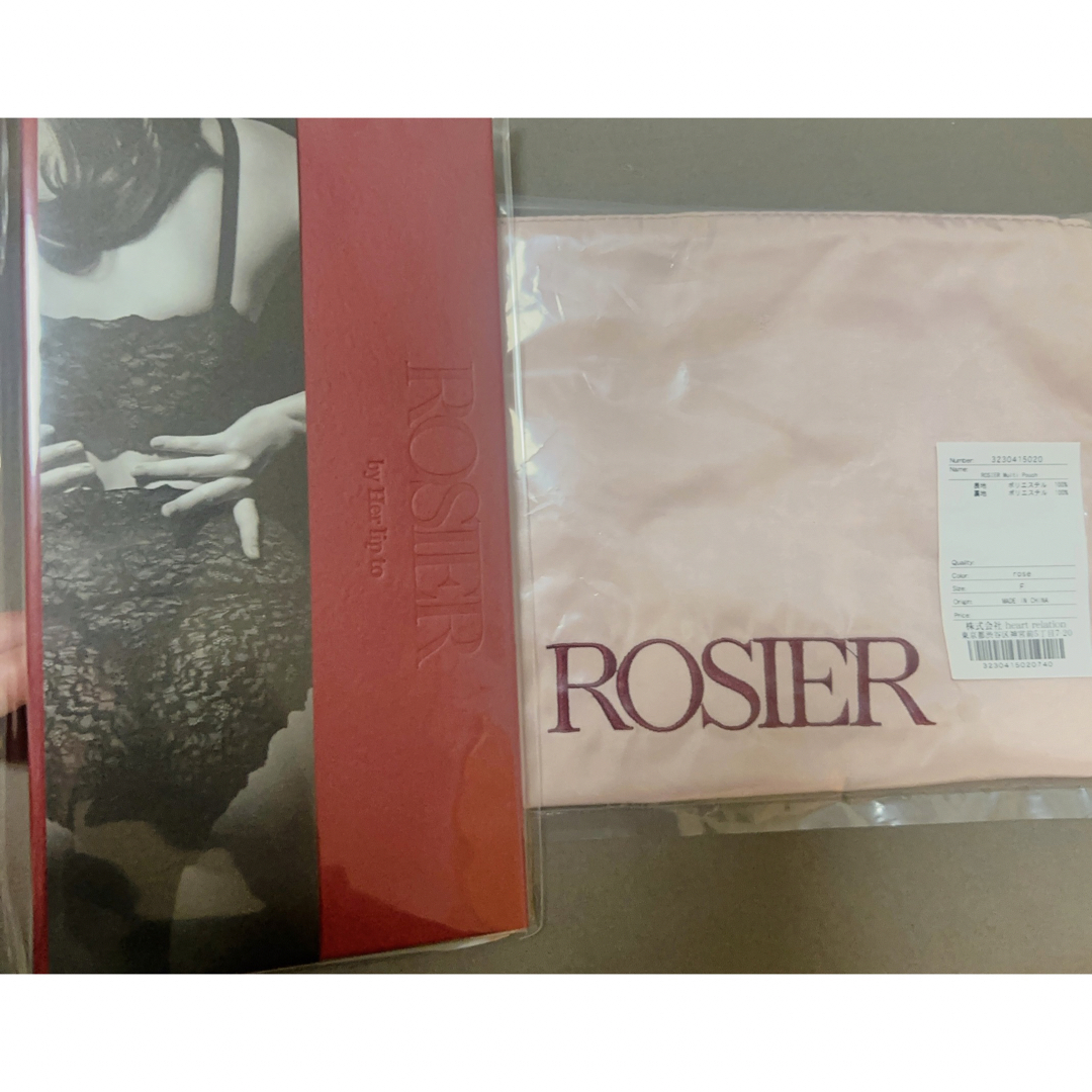 Her lip to(ハーリップトゥ)のROSIER Book ノベルティ ポーチ herlipto レディースのファッション小物(ポーチ)の商品写真