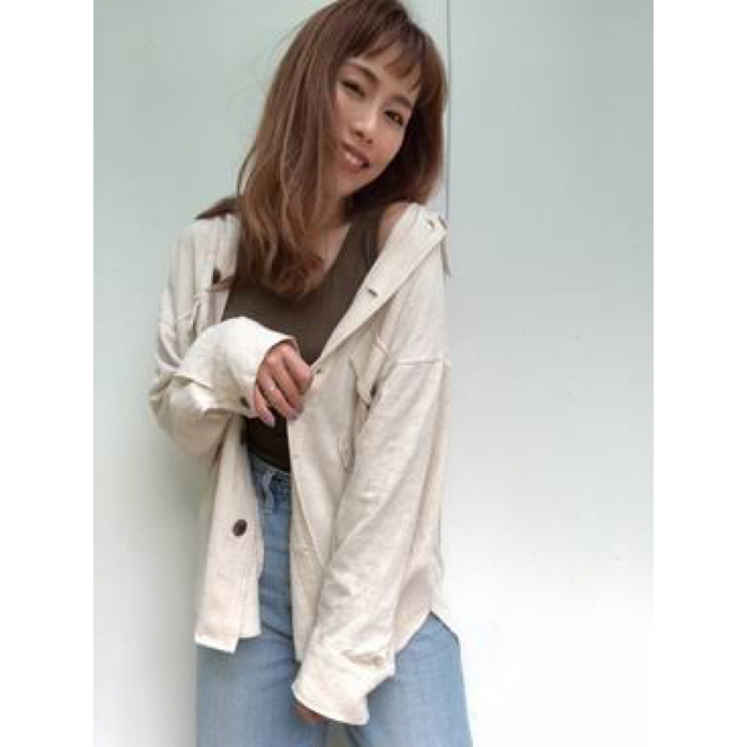 AZUL by moussy リネンセットアップ SLY