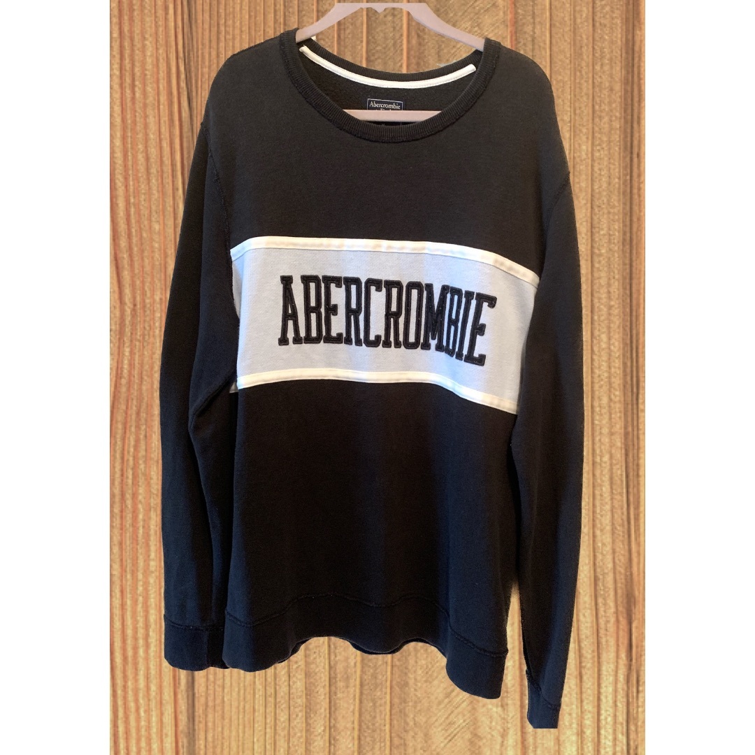 Abercrombie&Fitch(アバクロンビーアンドフィッチ)の【美品】Abercrombie&Fitch★アバクロ トレーナー 最終値下げ！ メンズのトップス(スウェット)の商品写真