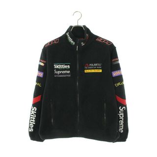 シュプリーム 21AW Skittles Polartec Jacket ロゴ刺繍ポーラテック