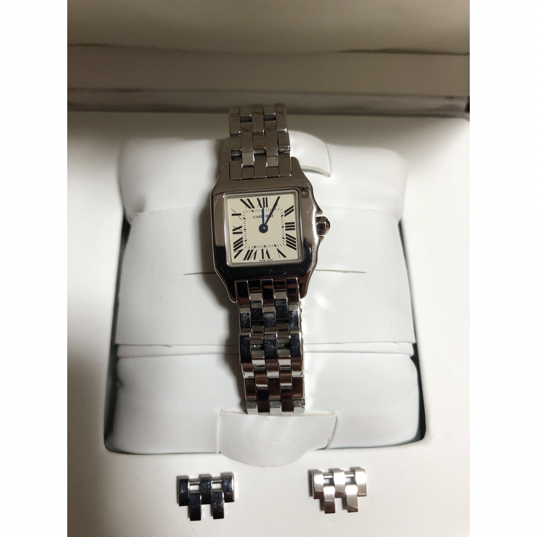 CARTIER/サントスドゥモワゼル SM - 腕時計