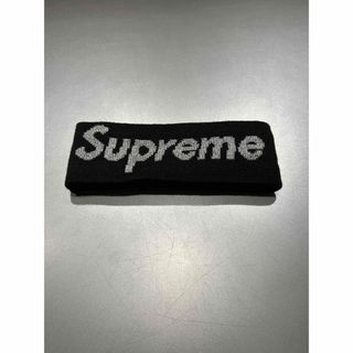 シュプリーム(Supreme)のSupreme New Era Big Logo Headband 黒(その他)