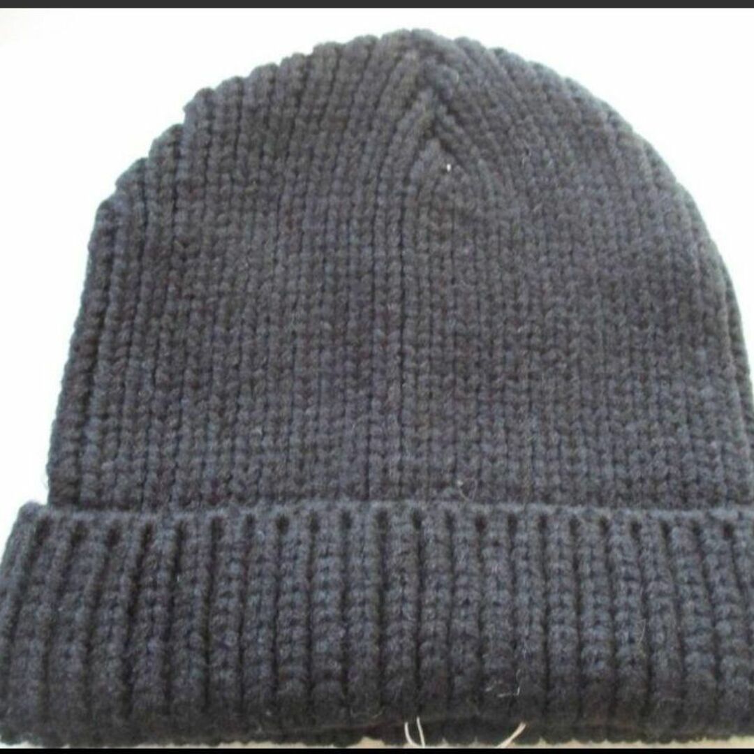 COMME CA ISM(コムサイズム)の【新品】COMME CA ISM　ニット帽 　F　ブラック レディースの帽子(ニット帽/ビーニー)の商品写真