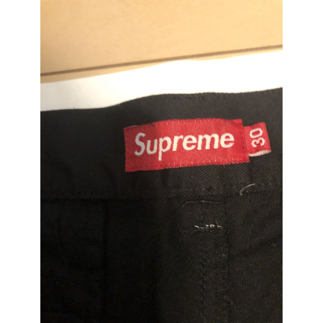 Supreme(シュプリーム)のSupreme Work Short ショートパンツ　ブラック　30 Sサイズ メンズのパンツ(ショートパンツ)の商品写真