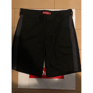 シュプリーム(Supreme)のSupreme Work Short ショートパンツ　ブラック　30 Sサイズ(ショートパンツ)