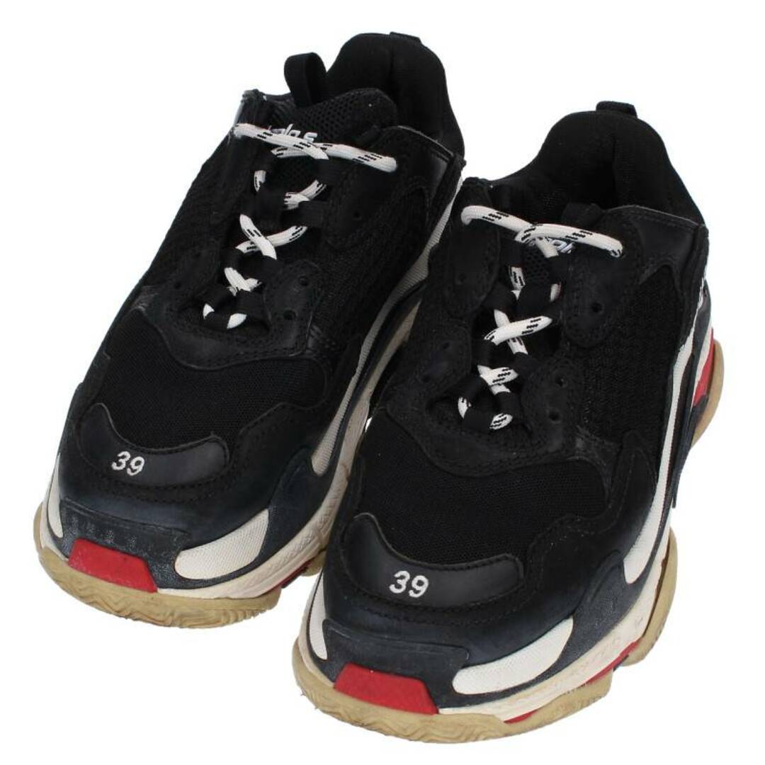 バレンシアガ TRIPLE S TRAINERS トリプルエスレースアップスニーカー メンズ 39