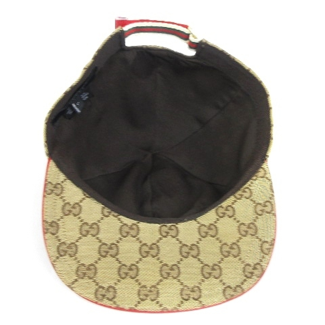 Gucci - グッチ ベースボールキャップ 帽子 GGキャンバス シェリー