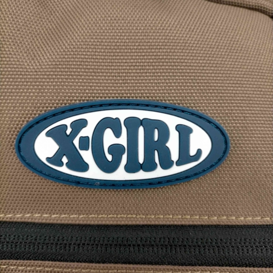 X-girl(エックスガール)のX-girl(エックスガール) OVAL LOGO BACKPACK レディース レディースのバッグ(リュック/バックパック)の商品写真