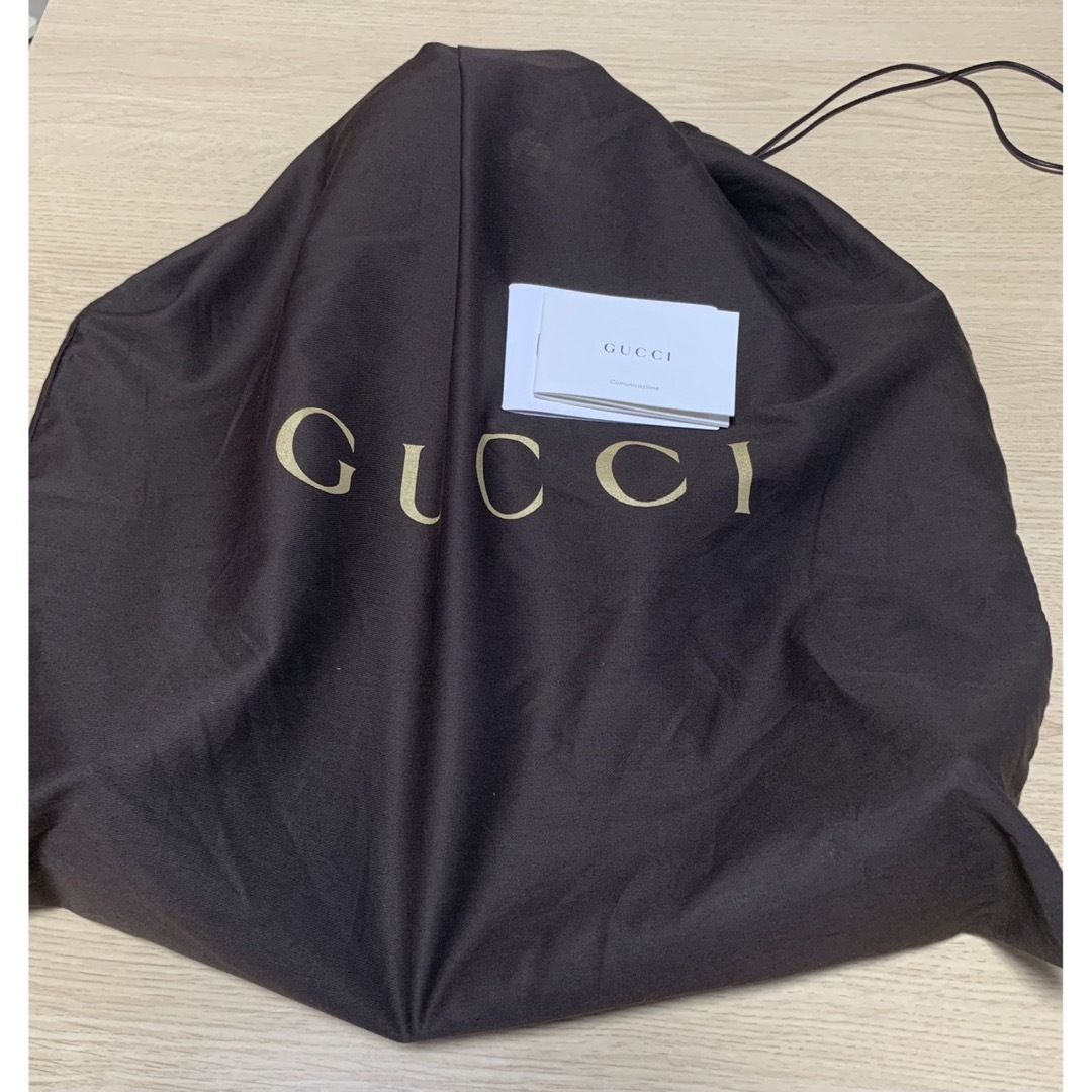 Gucci(グッチ)のGGスプリーム ハンドバッグ　グレー/黒　PVC/レザー レディースのバッグ(トートバッグ)の商品写真
