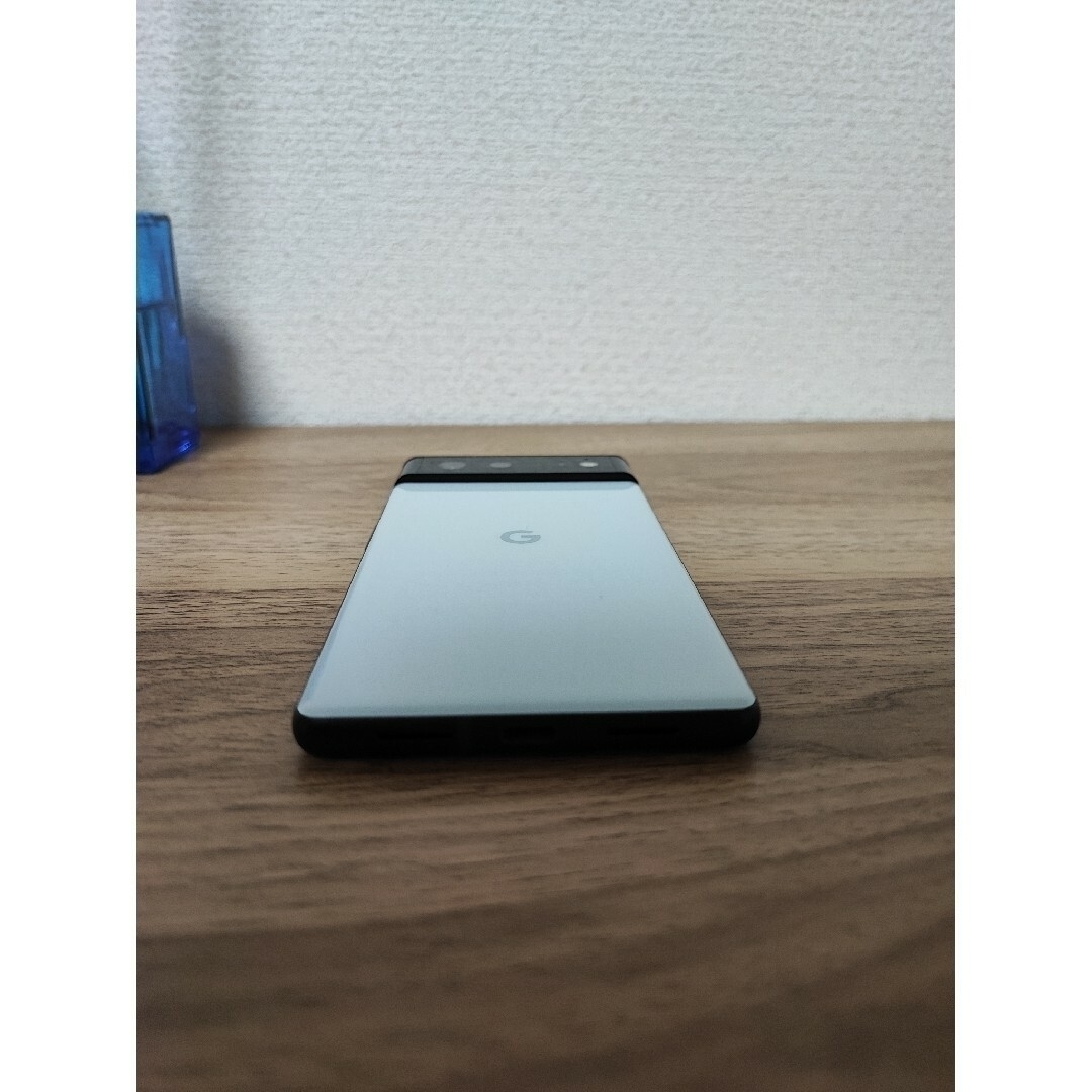 Google Pixel(グーグルピクセル)の美品　SIMフリー　Google　Pixel6　Sorta Seafoam スマホ/家電/カメラのスマートフォン/携帯電話(スマートフォン本体)の商品写真