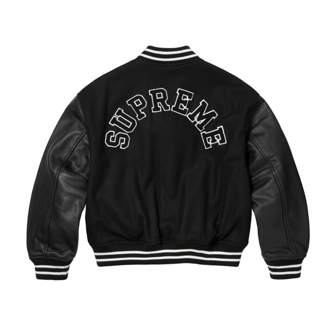 Supreme Tiger Varsity Jacket Black Sサイズ