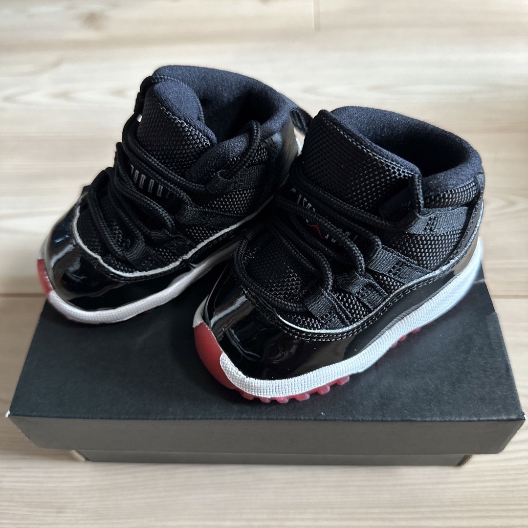 NIKE JORDAN 11 RETRO (TD) BRED 9cm