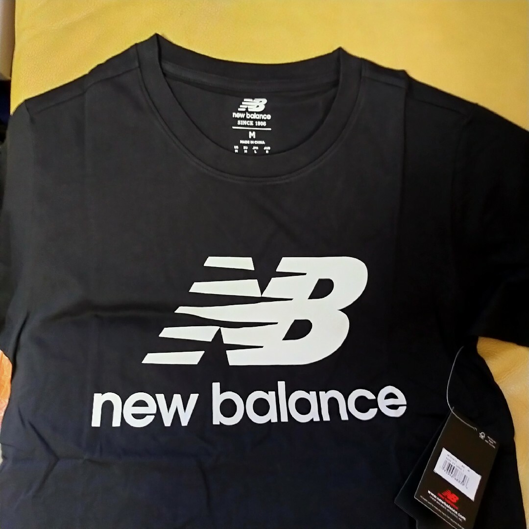 New Balance 大谷翔平選手着用 スタックドロゴ Tシャツ ブラック L