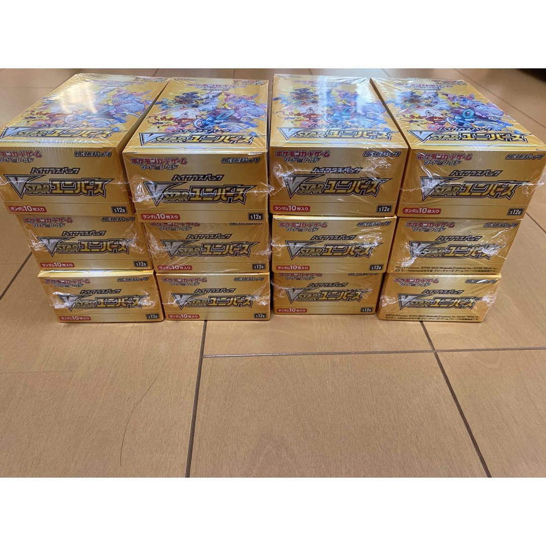 ポケモンカード vstarユニバース box シュリンク付き 12boxの通販 by