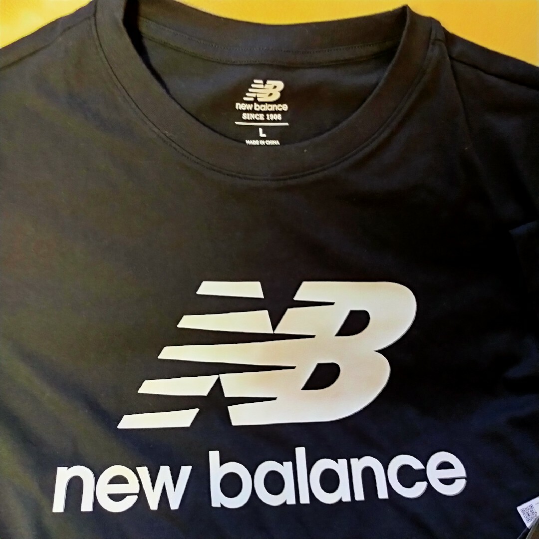 New Balance(ニューバランス)のNew Balance 大谷翔平 スタックドロゴ Tシャツ ブラック XL スポーツ/アウトドアの野球(ウェア)の商品写真