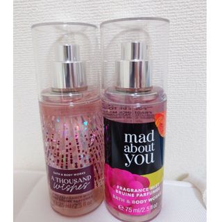 バスアンドボディーワークス(Bath & Body Works)のBath & Body Works ボディスプレー2本新品＋2本開封済(アロマスプレー)